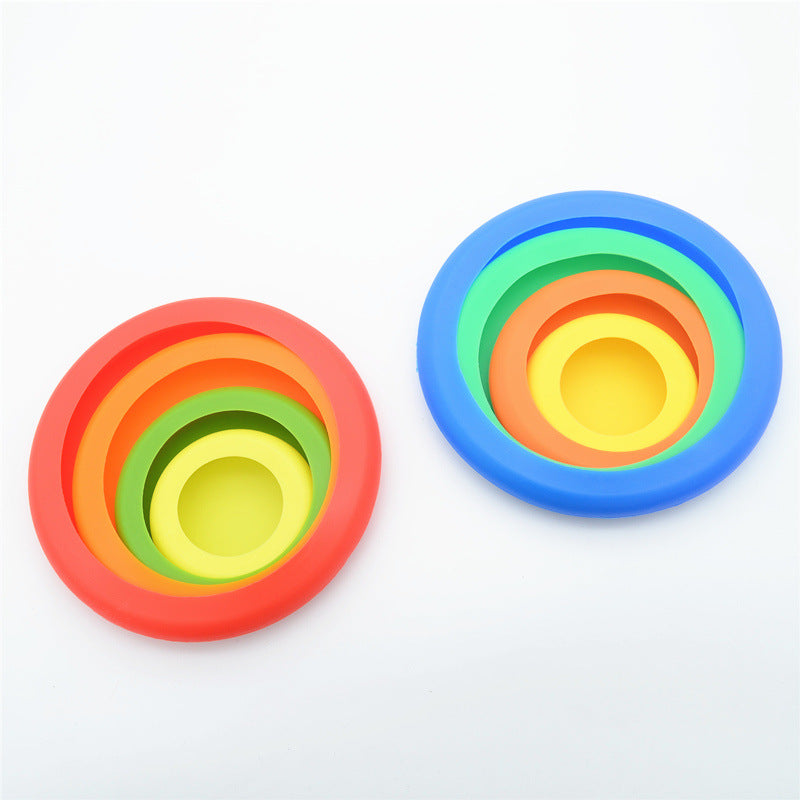 Silicone Food Storage Lids – Set of 4 Reusable Stretch Covers