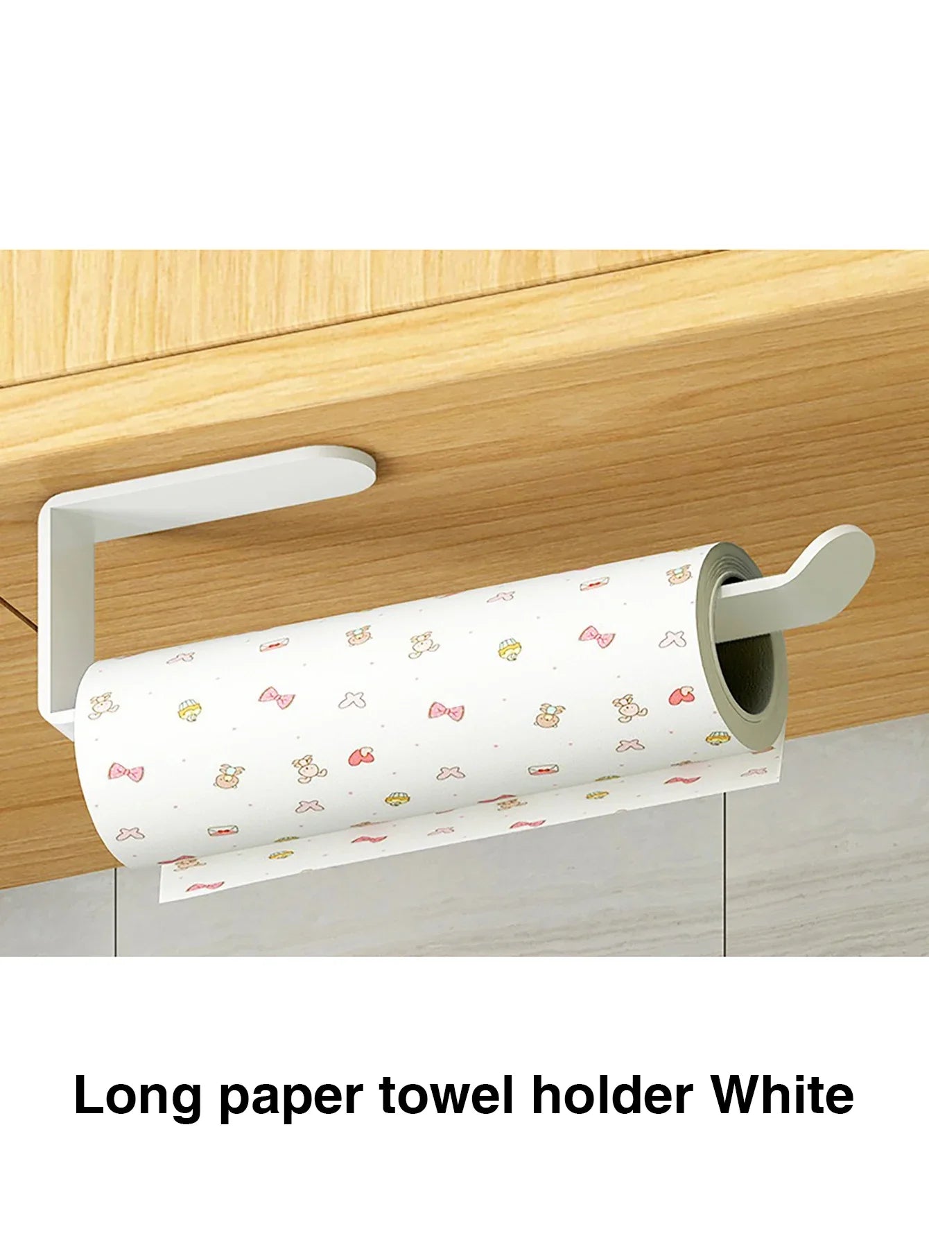 Adhesive Paper Towel Holder – Wall-Mounted Tissue & Napkin Rack