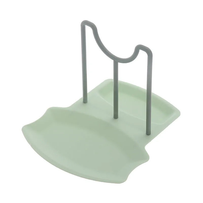 Pot Lid & Spoon Rest - Countertop Drying & Storage Stand