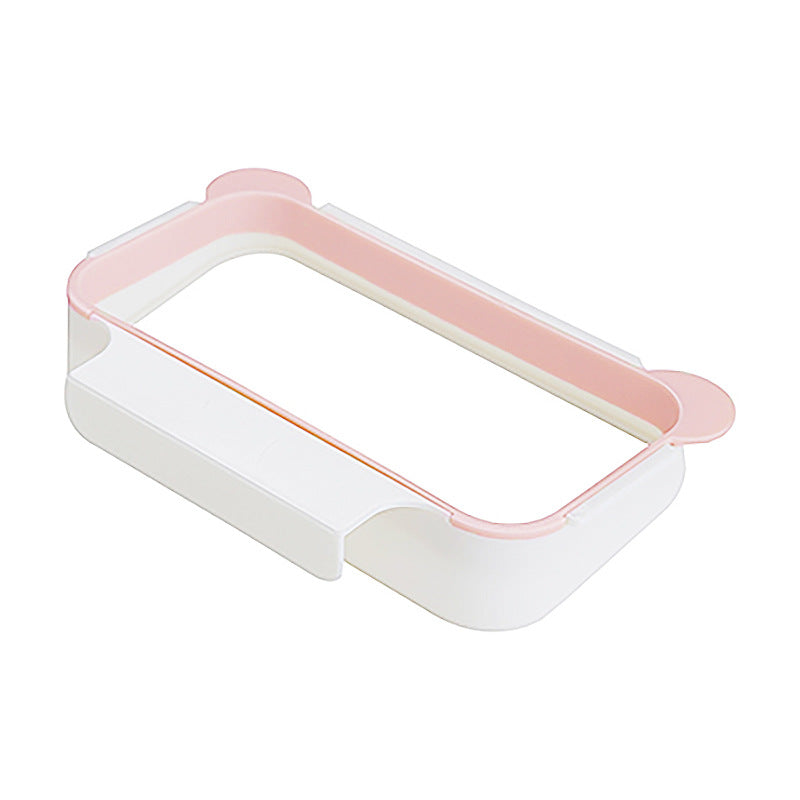 Wall-Mounted Garbage Bag & Plastic Bag Holder – Cabinet Door Organizer