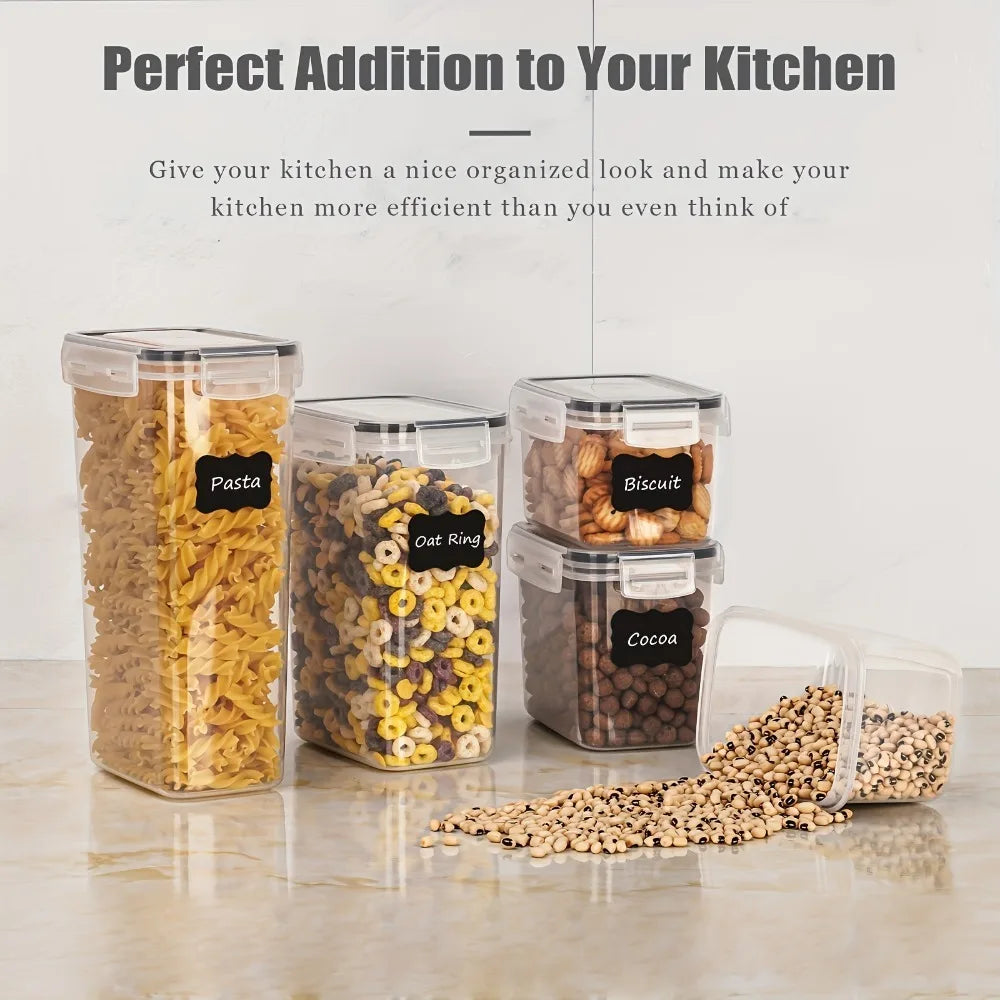 Pantry Organization Container Set – 12 Pieces with Lids