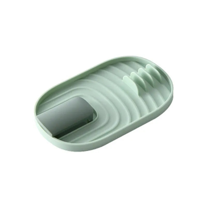 Pot Lid & Spoon Rest - Countertop Drying & Storage Stand