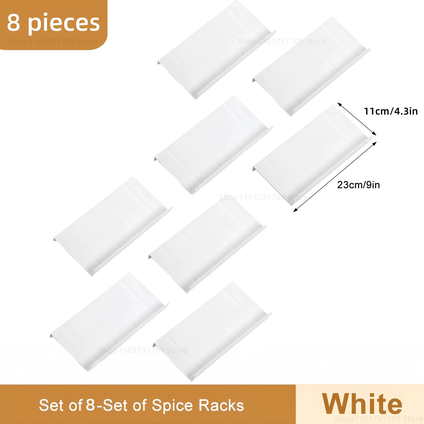 4-Layer Adjustable Spice Drawer Organizer – Cabinet & Pantry Rack