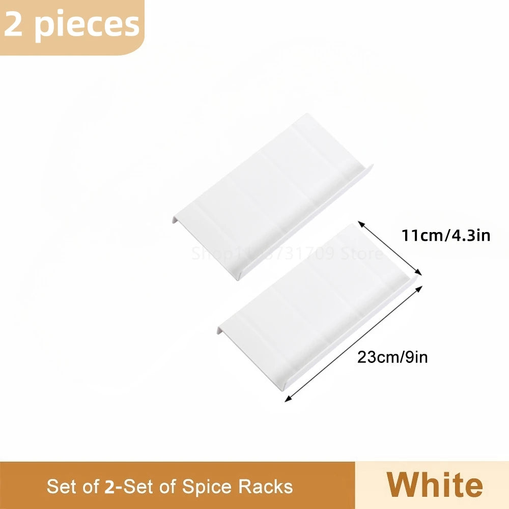 4-Layer Adjustable Spice Drawer Organizer – Cabinet & Pantry Rack