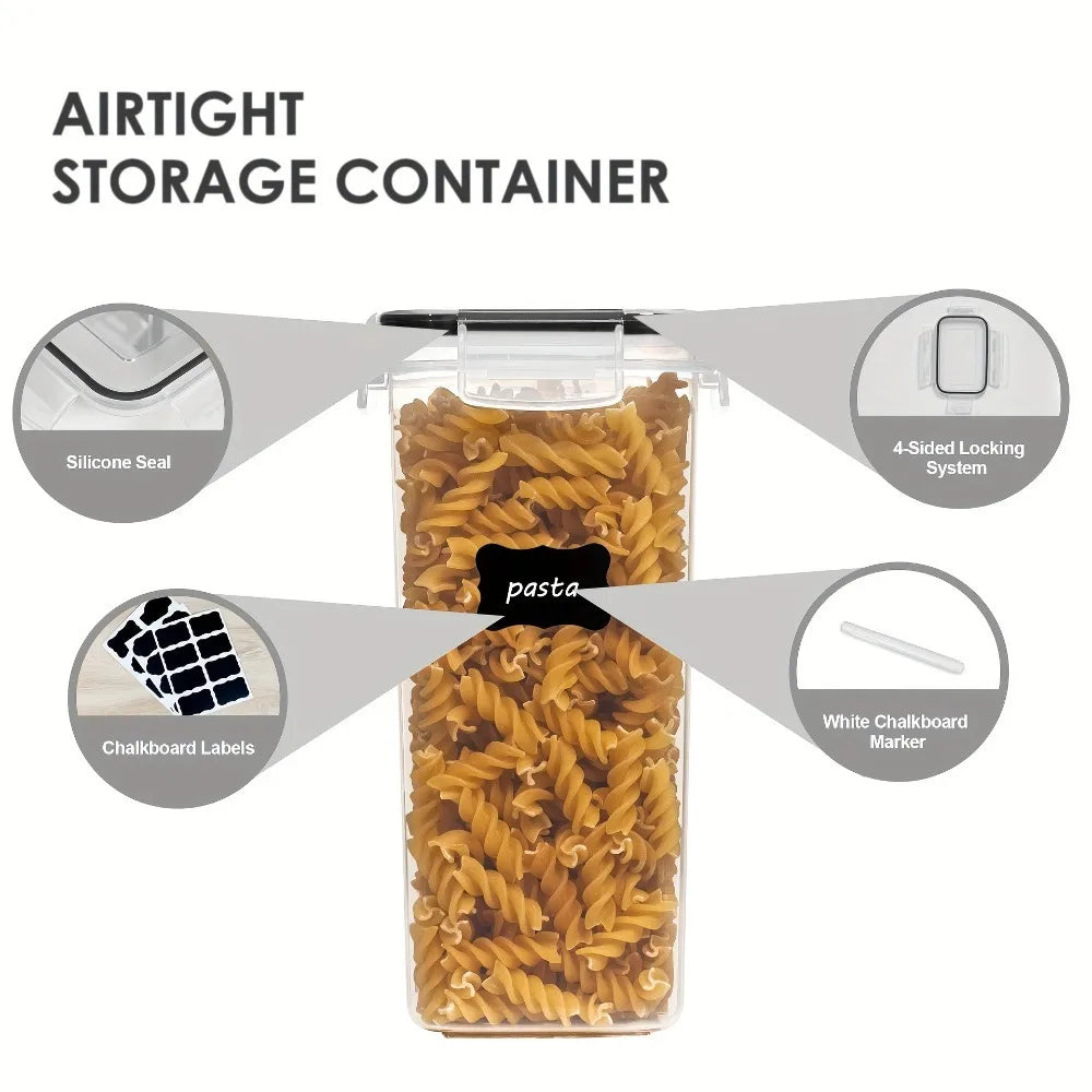 Pantry Organization Container Set – 12 Pieces with Lids