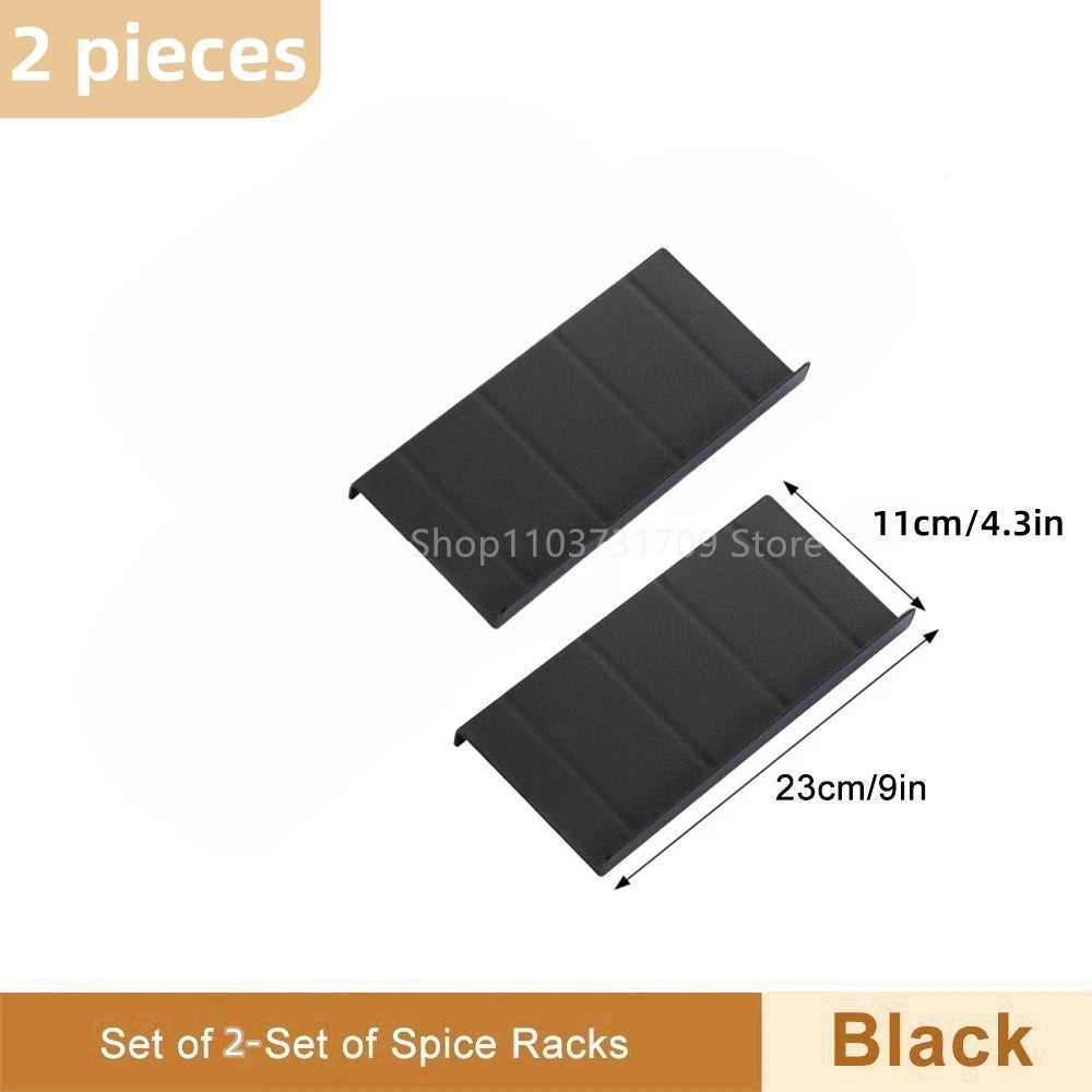 4-Layer Adjustable Spice Drawer Organizer – Cabinet & Pantry Rack