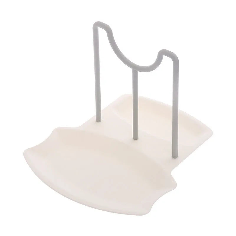 Pot Lid & Spoon Rest - Countertop Drying & Storage Stand