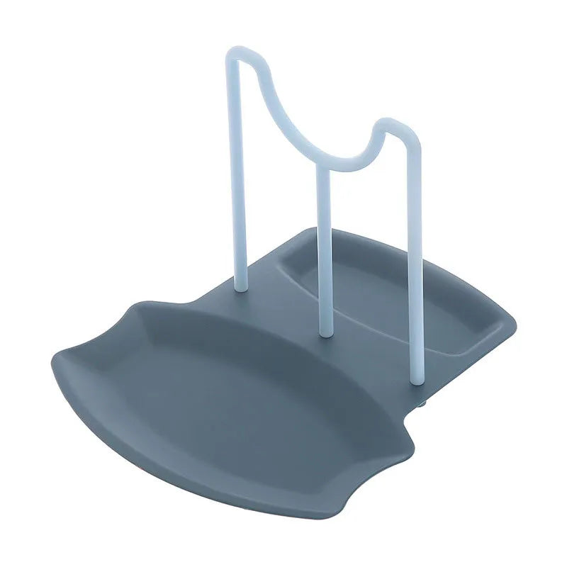 Pot Lid & Spoon Rest - Countertop Drying & Storage Stand