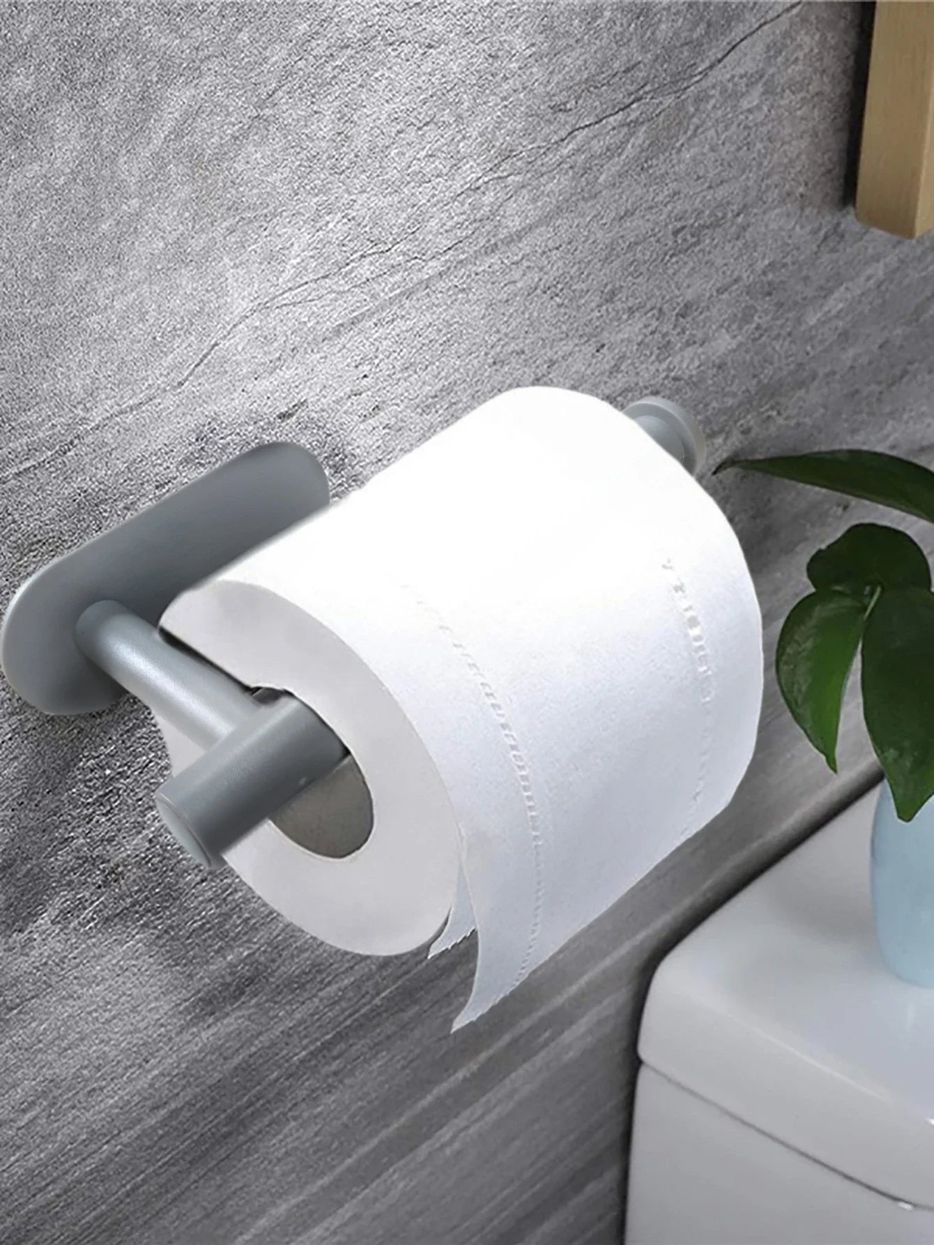 Adhesive Paper Towel Holder – Wall-Mounted Tissue & Napkin Rack
